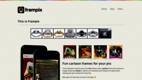 What Frampix.com website looked like in 2019 (4 years ago)