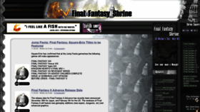 What Ffshrine.org website looked like in 2019 (6 years ago)