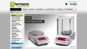 What Farmacis.pl website looked like in 2019 (6 years ago)