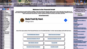 What Financial-portal.com website looked like in 2019 (4 years ago)