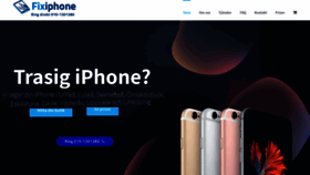 What Fixiphone.se website looked like in 2019 (4 years ago)