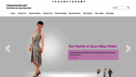 What Fashionoid.net website looked like in 2019 (4 years ago)