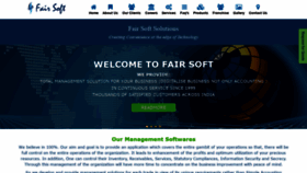 What Fairsoftsolutions.com website looked like in 2019 (4 years ago)