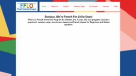 What Frenchforlittleones.com website looked like in 2019 (4 years ago)