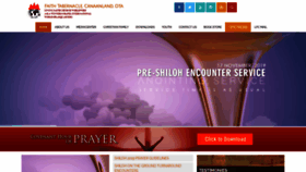 What Faithtabernacle.org.ng website looked like in 2019 (4 years ago)