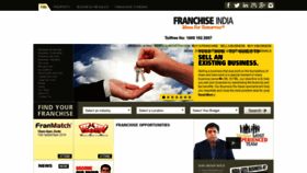 What Franchiseindia.in website looked like in 2019 (4 years ago)