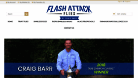 What Flashattackflies.com website looked like in 2019 (4 years ago)