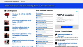 What Freedownloadbeatsaudio.blogspot.ru website looked like in 2019 (4 years ago)