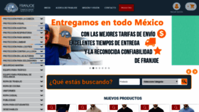 What Franjoeseguridad.com website looked like in 2019 (4 years ago)