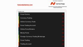 What Forexvideofactory.com website looked like in 2019 (4 years ago)