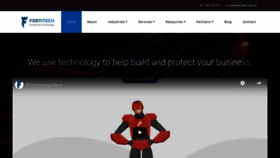 What Fintechnology.com.au website looked like in 2019 (4 years ago)
