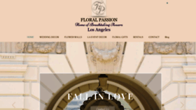 What Floralpassionevents.com website looked like in 2019 (4 years ago)