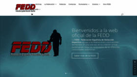 What Federacion-fedd.org website looked like in 2019 (4 years ago)