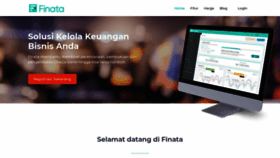 What Finata.id website looked like in 2019 (4 years ago)