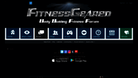 What Fitnessgeared.com website looked like in 2019 (4 years ago)