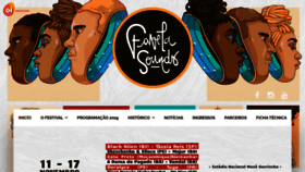 What Favelasounds.com.br website looked like in 2019 (4 years ago)