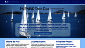What Fairwind.org website looked like in 2019 (4 years ago)