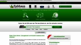 What Flohhaus.de website looked like in 2019 (4 years ago)