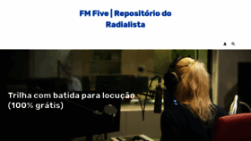 What Fm5.com.br website looked like in 2019 (4 years ago)