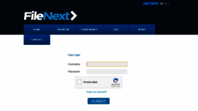What Filenext.com website looked like in 2019 (4 years ago)
