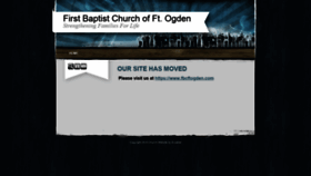What Fbcftogden.org website looked like in 2019 (4 years ago)
