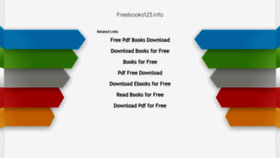 What Freebooks123.info website looked like in 2019 (4 years ago)
