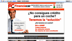 What Financiacar.com website looked like in 2019 (4 years ago)