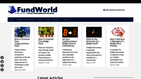 What Fundworld.org website looked like in 2019 (4 years ago)