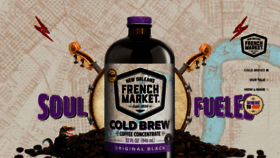 What Frenchmarketcoldbrew.com website looked like in 2019 (4 years ago)