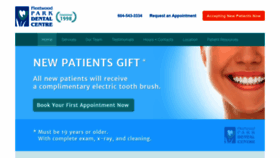 What Fleetwoodparkdental.com website looked like in 2019 (4 years ago)