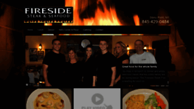 What Firesidesteakpubny.com website looked like in 2019 (4 years ago)