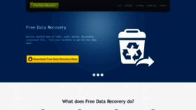 What Free-data-recovery.net website looked like in 2019 (4 years ago)
