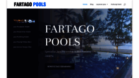What Fartagopools.com website looked like in 2019 (4 years ago)