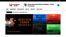 What Forexbrokerguru.com website looked like in 2019 (4 years ago)