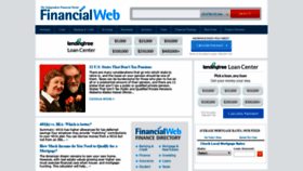 What Finweb.com website looked like in 2019 (4 years ago)
