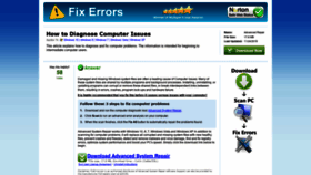 What Fixerror.com website looked like in 2019 (4 years ago)