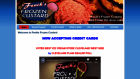 What Feniksfrozencustard.com website looked like in 2019 (4 years ago)