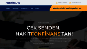 What Fonfinans.com website looked like in 2019 (4 years ago)