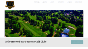 What Fourseasonsgolfclub.club website looked like in 2019 (4 years ago)