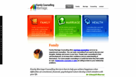 What Familymarriagecounselling.com website looked like in 2019 (4 years ago)