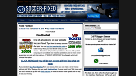 What Football-fixed-matches.com website looked like in 2019 (4 years ago)