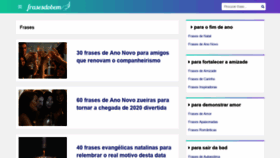 What Frasesdobem.com.br website looked like in 2019 (4 years ago)