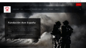 What Fundacionaon.es website looked like in 2019 (4 years ago)