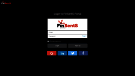 What Finsents.com website looked like in 2019 (4 years ago)