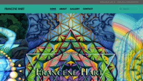 What Francenehart.com website looked like in 2019 (4 years ago)