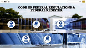What Federal.eregulations.us website looked like in 2019 (4 years ago)