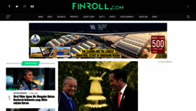 What Finroll.com website looked like in 2019 (4 years ago)