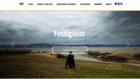 What Festigious.com website looked like in 2019 (4 years ago)