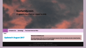 What Footfamily.com website looked like in 2019 (4 years ago)