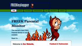 What Freekeylogger.co website looked like in 2019 (4 years ago)
